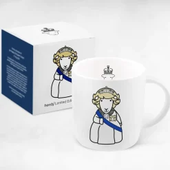 The Herdy Company The Queen Consort Limited Edition Coronation Mug- Royal|Tea