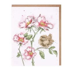 Wrendale Designs 'The Rose Garden' Blank Greetings Card- Greeting Cards