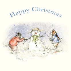 Moongazer Cards The Snowman Christmas Greeting Card- Christmas Cards|Greeting Cards