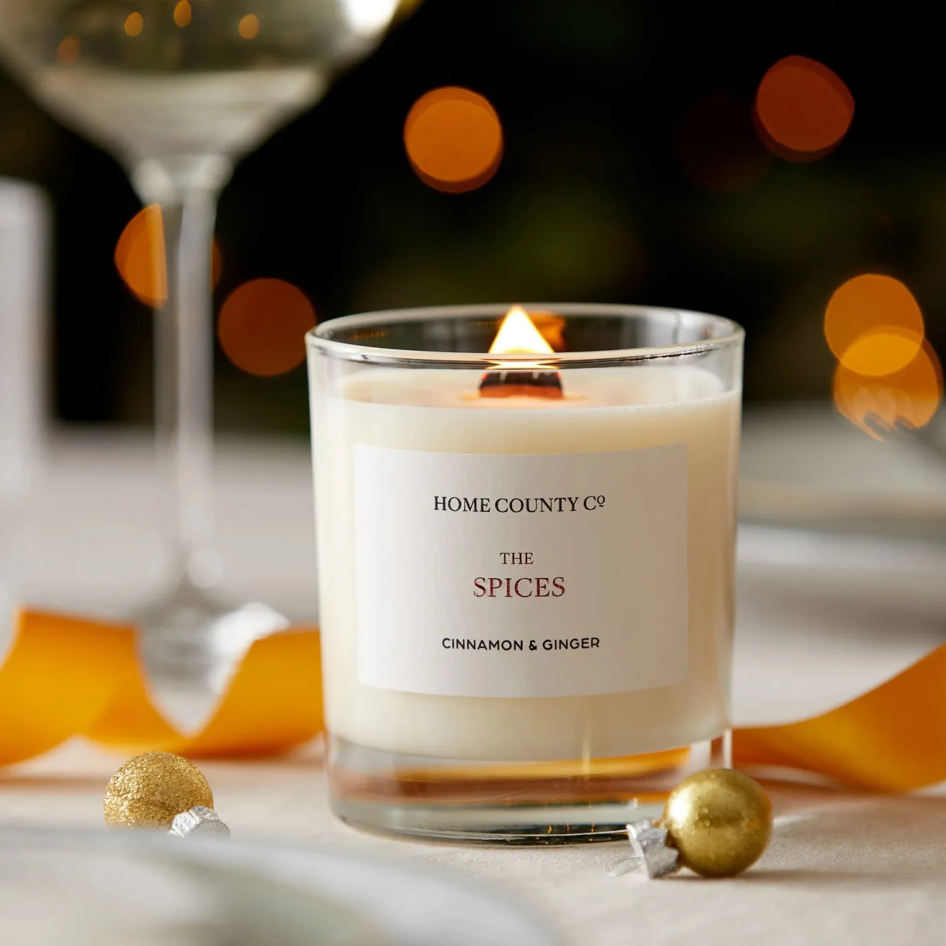 Home County Candles The Spices Candle - Cinnamon & Ginger- Christmas|Home Fragrance