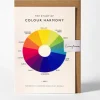 Roomytown The Study of Colors Greetings Card- Greeting Cards
