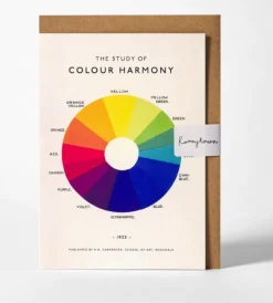 Roomytown The Study of Colors Greetings Card- Greeting Cards