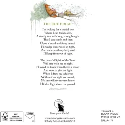 Moongazer Cards The Tree House Greeting Card- Greeting Cards