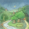 Moongazer Cards The Way to Faerieland Greeting Card- Greeting Cards