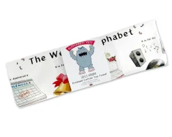 Yeti The Wedding Alphabet Tea Towel- Tea|Tea Towels