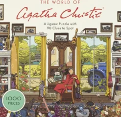 Chronicle Books The World of Agatha Christie 1000 Piece Jigsaw Puzzle- Puzzles