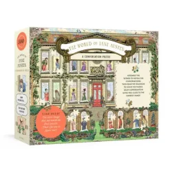 Chronicle Books The World of Jane Austen Conversation 500 piece Jigsaw Puzzle- Puzzles