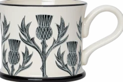 Moorland Pottery Thistle Mug by- Whimsical|Flowers & Garden