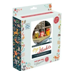 The Crafty Kit Co. Three Little Pigs in Blankets Needle Felting Kit- Crafts