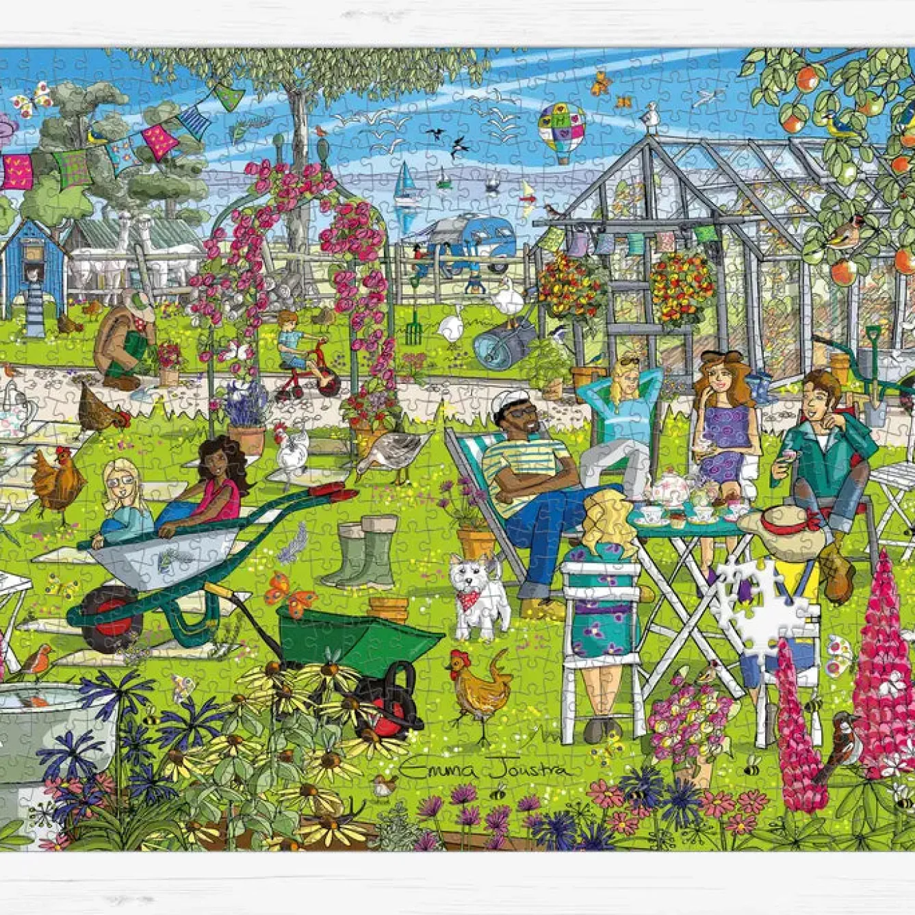 GB Jigsaws Ltd Thyme Out 1000 Piece Jigsaw Puzzle- Puzzles