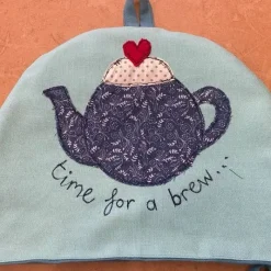 Poppy Treffry Time for a Brew Heart Teapot Tea Cosy- Tea|Tea Cosies