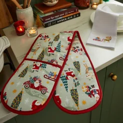 Ulster Weavers Tis the Season Double Oven Glove- Oven Gloves/Mitts
