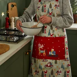 Ulster Weavers Tis the Season Recycled Cotton Apron- Aprons