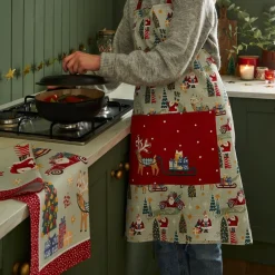 Ulster Weavers Tis the Season Recycled Cotton Apron- Aprons