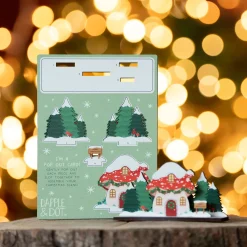 Dapple & Dot Toadstool Cottage Christmas Pop Out Card- Christmas Cards|Christmas