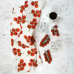Corinne Alexander Tomato Tea Towel by- Tea|Tea Towels