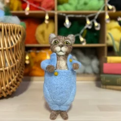 The Crafty Kit Co. Tom Kitten Needle Felting Craft Kit- Crafts|Children