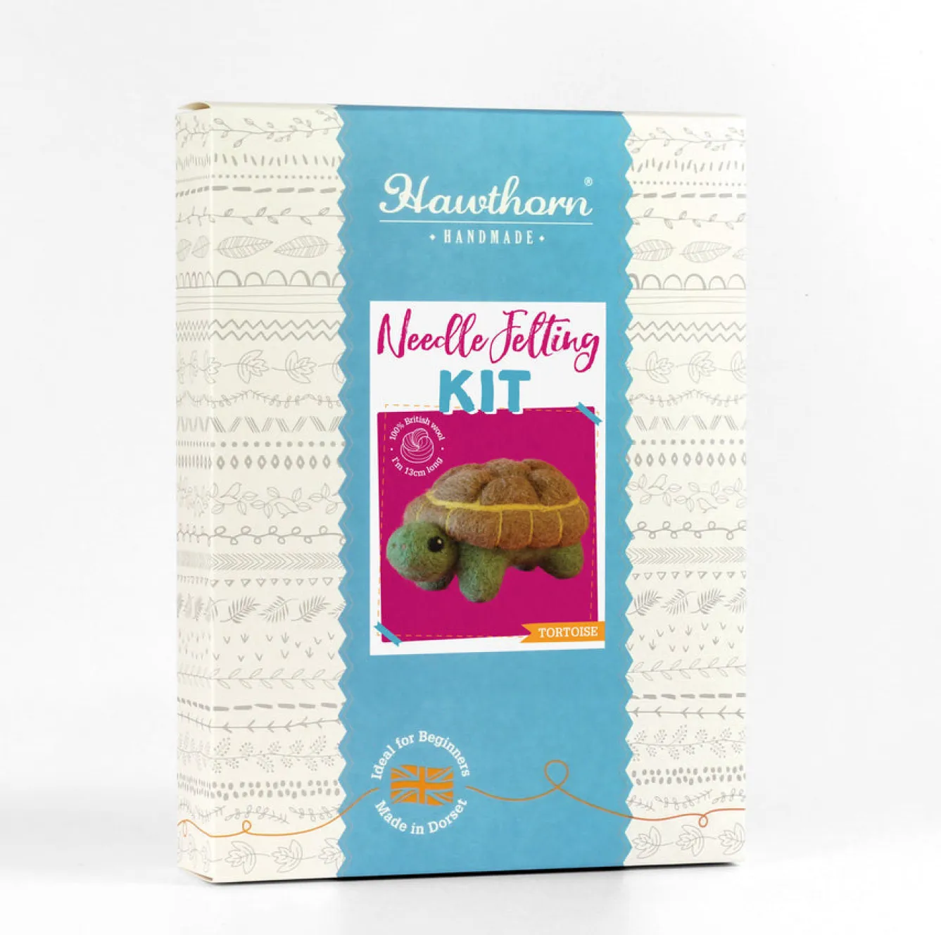 Hawthorn Handmade Tortoise Needle Felting Kit- Crafts