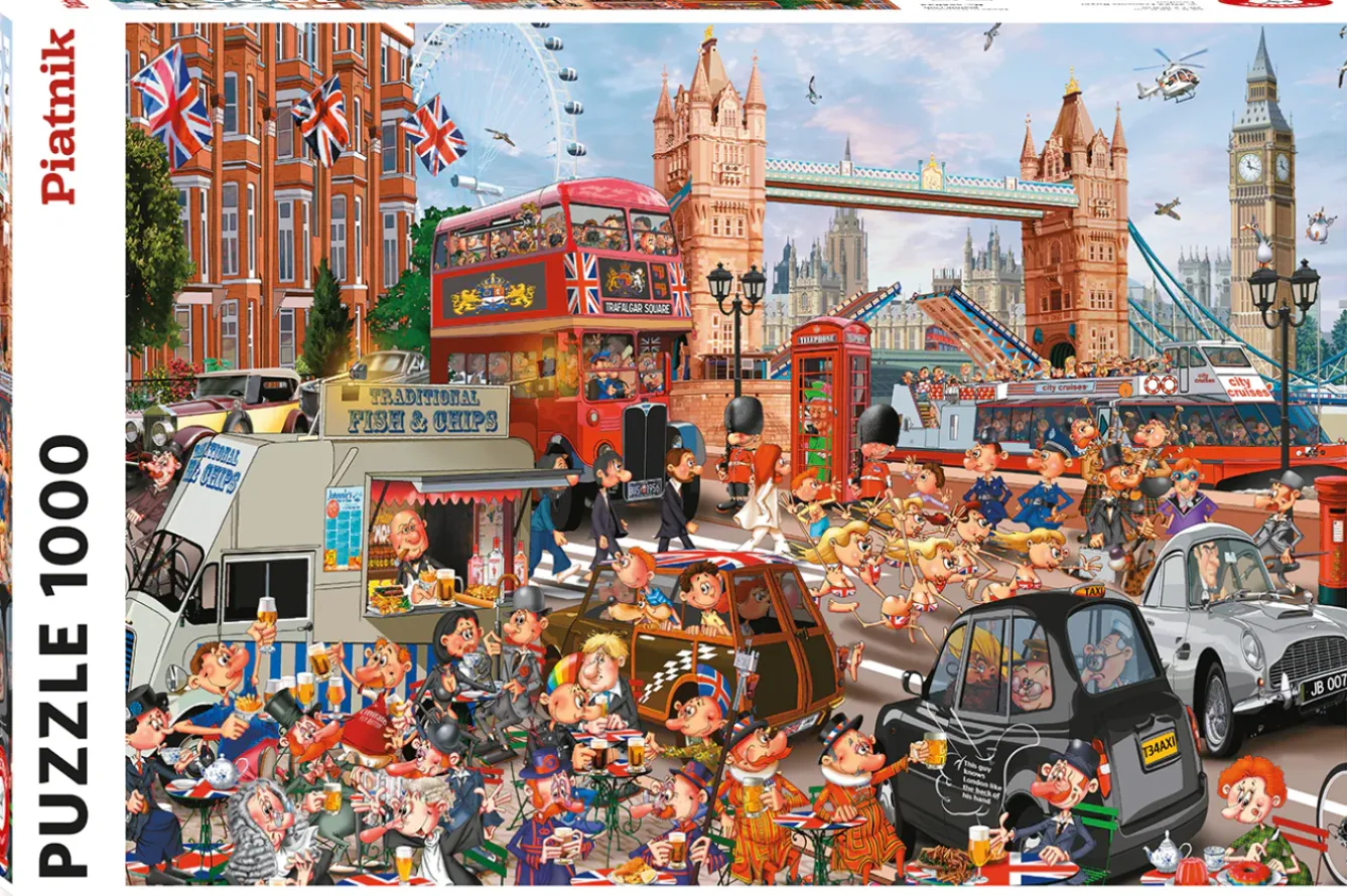 All Jigsaw Puzzles Tower Bridge 1000 Piece Jigsaw Puzzle- Puzzles