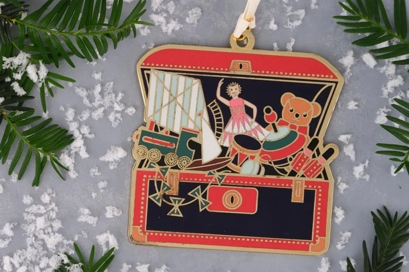 Nancy & Betty Toy Box Tree Decoration- Christmas