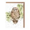 Wrendale Designs 'Treetops' Owl Greetings Card- Greeting Cards