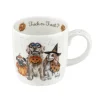 Wrendale Designs 'Trick or Treat' Dog Bone China Mug- Halloween|Halloween