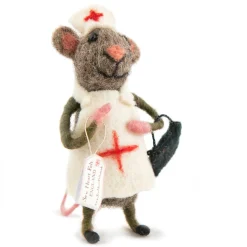 Sew Heart Felt Trueth Nurse Felt Mouse- Children