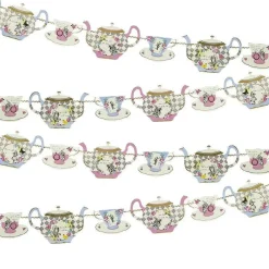 Talking Tables Truly Alice Teapot Bunting- Seasonal Decor