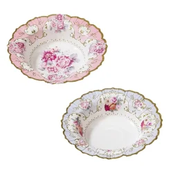 Talking Tables Truly Scrumptious Floral Paper Bowls - 12 pack- Picnic|Bowls & Dishes