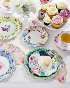 Talking Tables Truly Scrumptious Vintage Paper Plates - 12 pack- Picnic|Plates