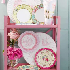 Talking Tables Truly Scrumptious Vintage Paper Plates - 12 pack- Picnic|Plates