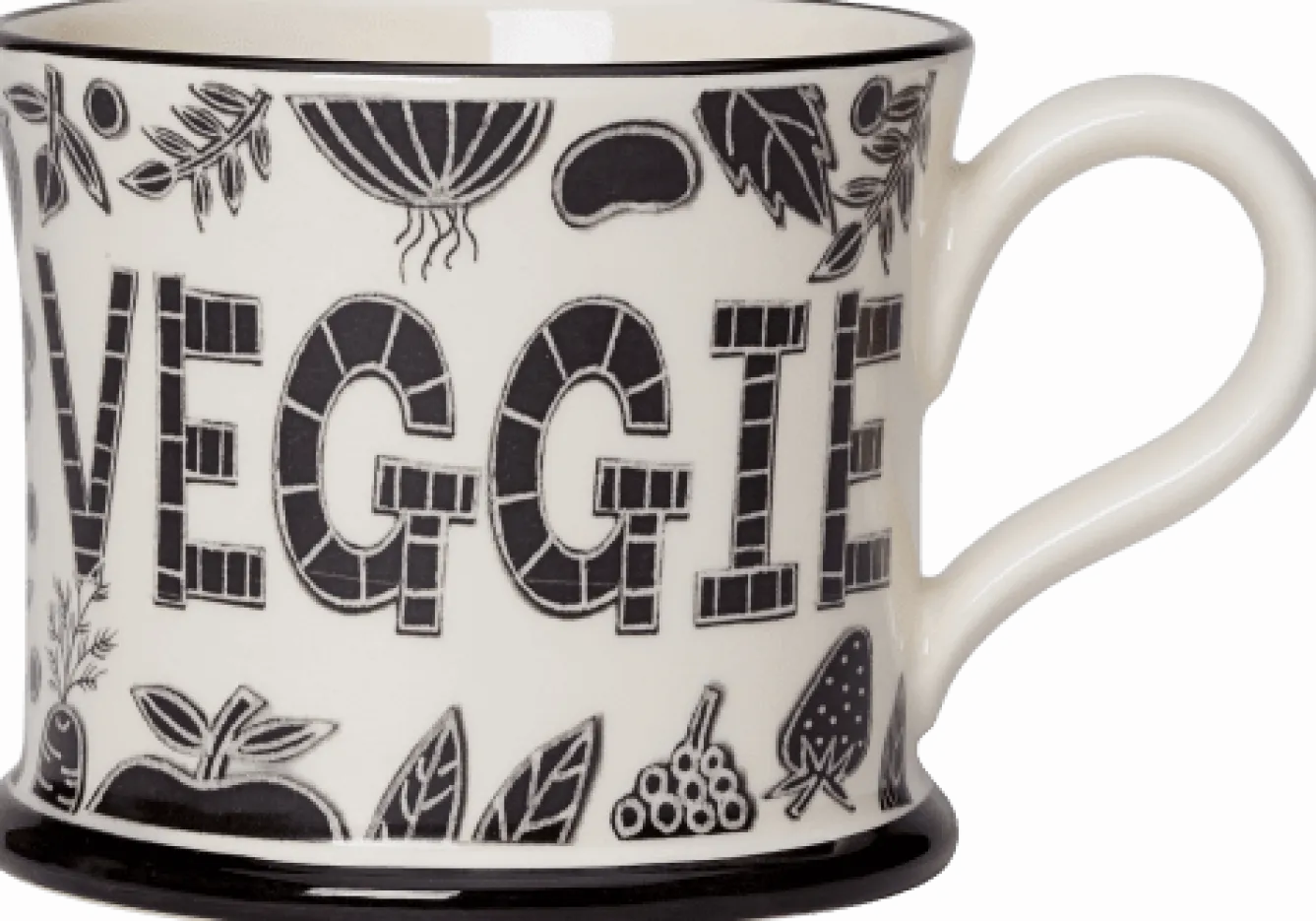 Moorland Pottery Trust Me I'm Veggie Mug by- Pets|Pets