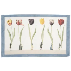 Laura Stoddart Tulip Parade Tea Towel- Tea|Tea Towels