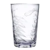 The Vintage List Tumbler with Fern Design by- Glassware