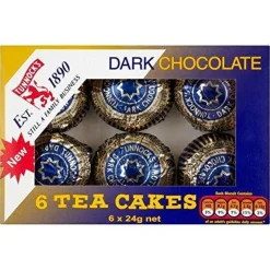 Tea & Biscuits Tunnock's Dark Chocolate Tea Cakes- New Treats
