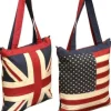 Woven Magic Union Americana Vintage Zipped Tote Bag- Bags