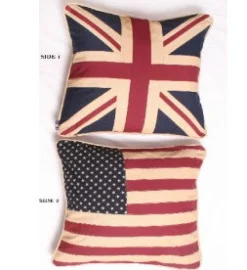 Woven Magic Union Americana 18 x 18inch Pillow- Pillows & Throws
