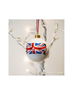 Alison Gardiner Union Jack Bauble Boxed- Christmas Decorations|Seasonal Decor