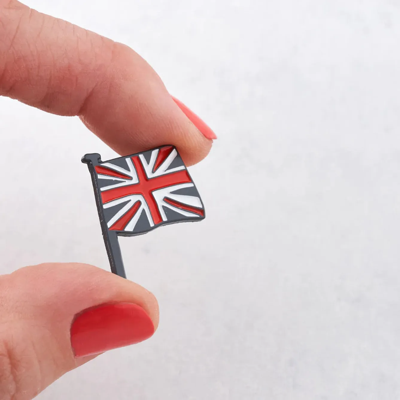Victoria Eggs Union Jack Enamel Pin Badge- Key Chains|Children