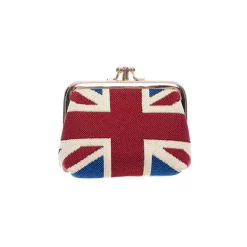 Signare Union Jack Frame Coin Purse- Bags