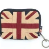 Woven Magic Union Jack Patchworked Coin Purse- Bags