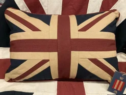 Woven Magic Union Jack Vintage 12 x 18 inch Pillow- Pillows & Throws