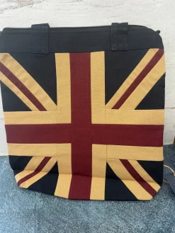 Woven Magic Union Jack Vintage Zipped Tote Bag- Bags