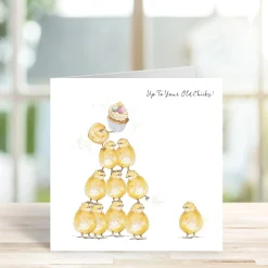 West Country Designs 'Up To Your Old Chicks!' Easter Card- Easter|Greeting Cards