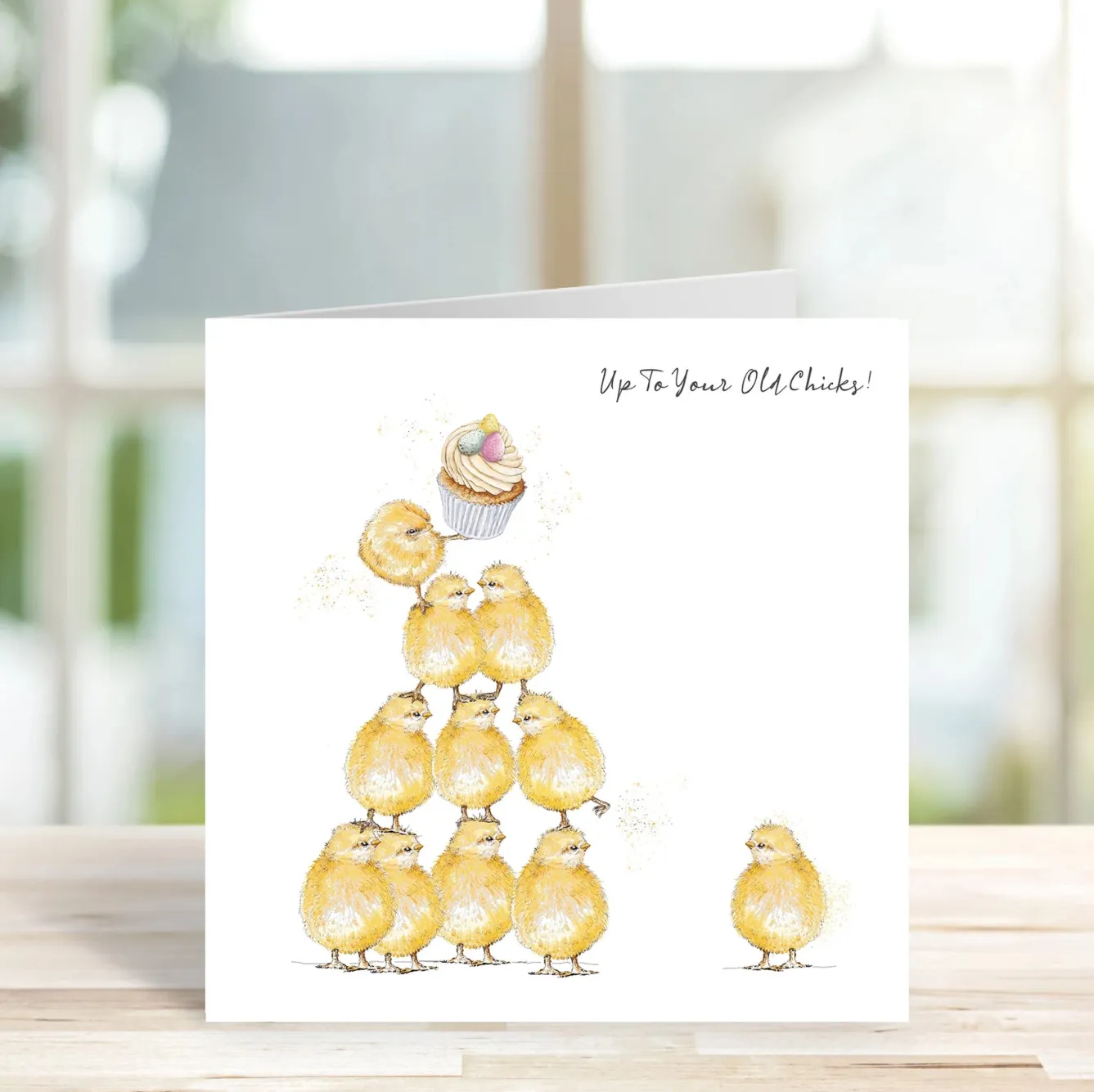 West Country Designs 'Up To Your Old Chicks!' Easter Card- Easter|Greeting Cards
