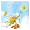 Emma Ball Up Up & Away  Greetings Card- Greeting Cards