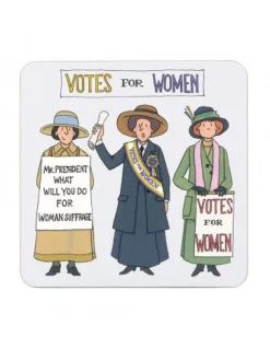 Alison Gardiner USA Suffragettes Coaster- Coasters