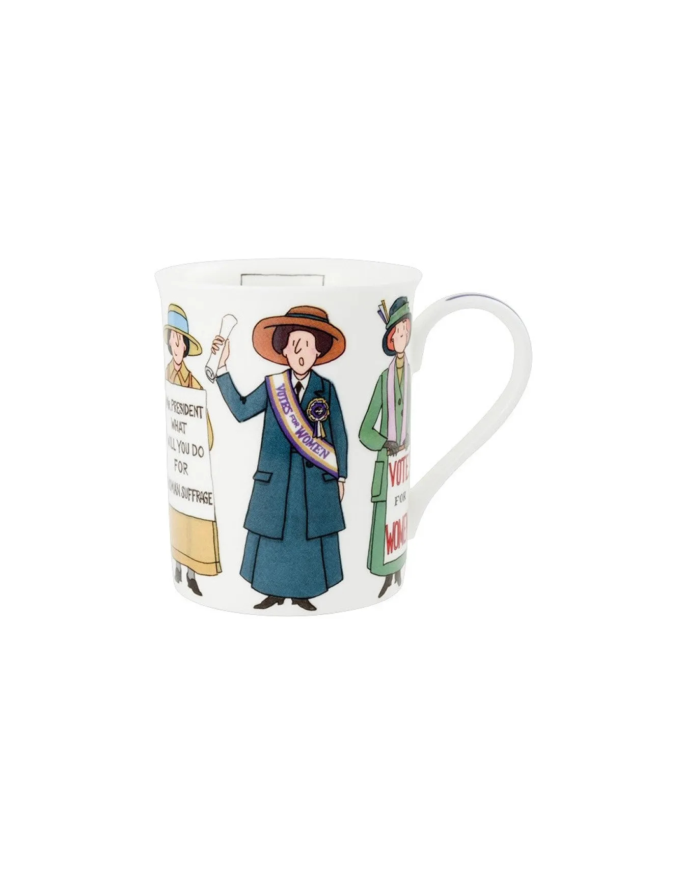 Alison Gardiner USA Suffragettes Mug Boxed- Great Britain