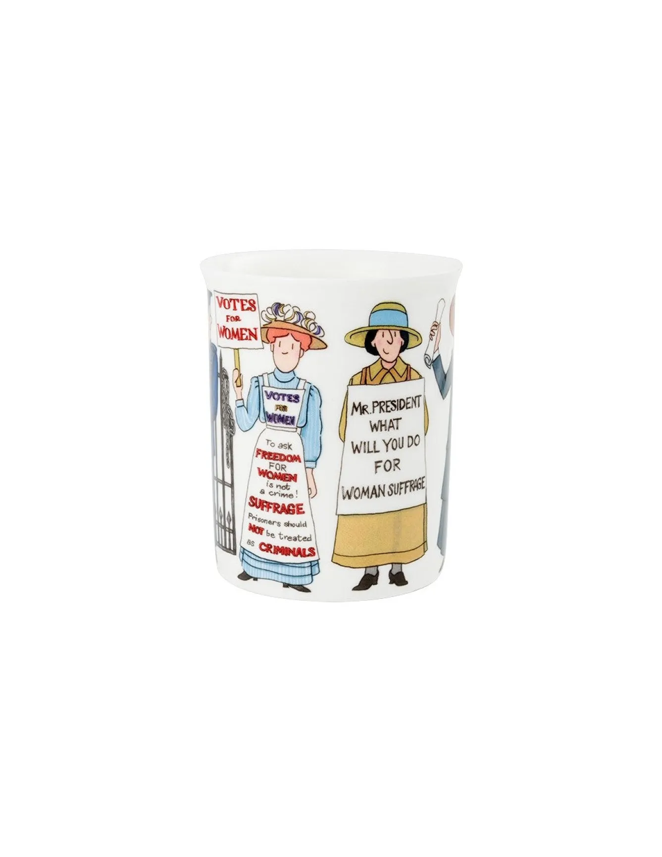 Alison Gardiner USA Suffragettes Mug Boxed- Great Britain