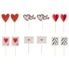 Ginger Ray Valentines Cupcake Toppers- Valentine's Day|Seasonal Decor